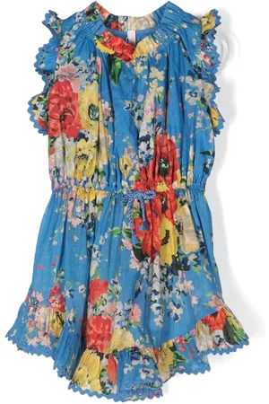 ZIMMERMANN Alight floral-print cotton dress
