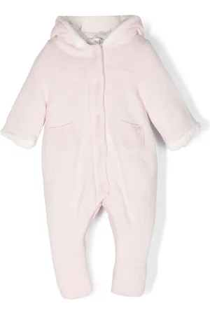 Gray Cotton Rib Onesie