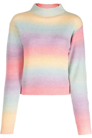 Izzue Logo-patch striped jumper