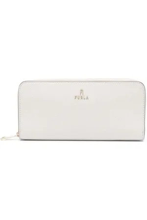 Furla Camelia logo-lettering leather wallet