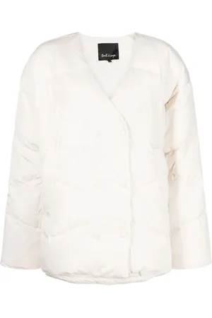 tout a coup Double-breasted quilted padded jacket