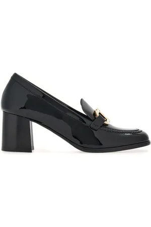 Salvatore Ferragamo 60mm Gancini-buckle patent leather pumps