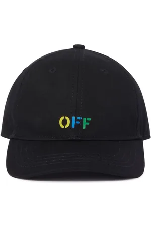 OFF-WHITE Logo Rainbow baseball cap