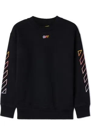 OFF-WHITE Arrow-print cotton sweatshirt