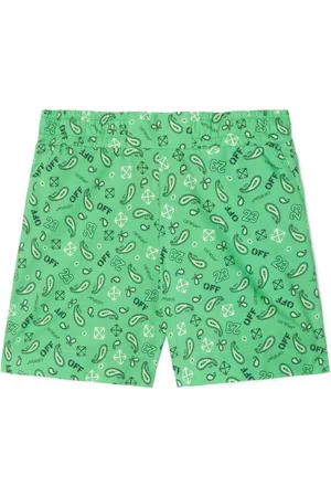 OFF-WHITE Bandana-print shorts