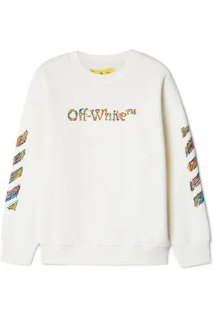 OFF-WHITE Logo Sketch cotton sweatshirt