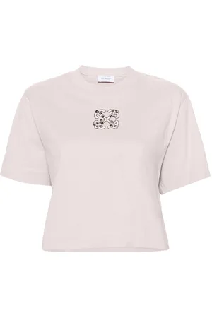 OFF-WHITE Bling Leaves Arrow T-shirt