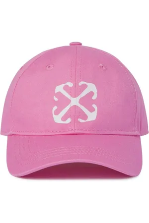 OFF-WHITE Arrow-print cotton baseball cap