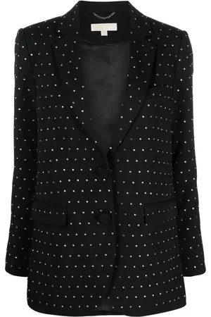 Michael Kors Crystal-embellished single-breasted blazer
