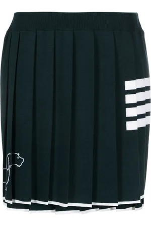 Thom Browne Hector Icon pleated mini skirt