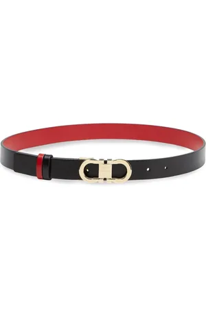 Salvatore Ferragamo Gancini-buckle reversible leather belt
