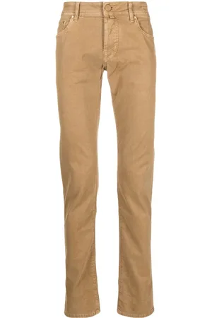 Jacob Cohen Mid-rise cotton chino trousers