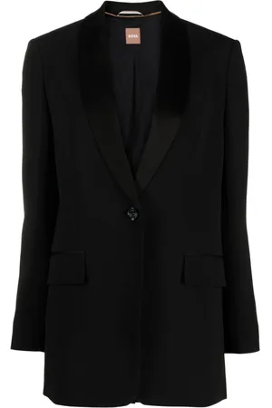 HUGO BOSS Single-breasted shawl lapels blazer