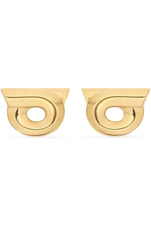 Salvatore Ferragamo Gancini stud earrings