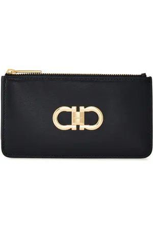Salvatore Ferragamo Gancini leather cardholder