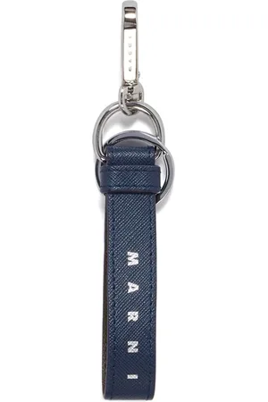 Marni Logo-print leather keyring
