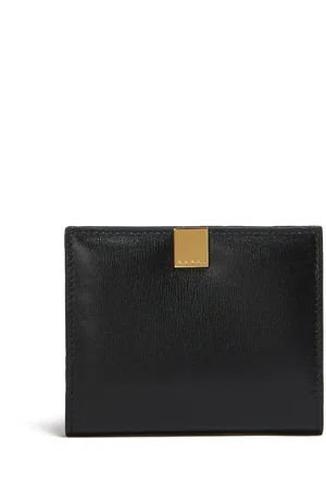 Marni Tri-fold leather wallet