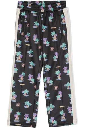 Palm Angels Neon Palms track pants