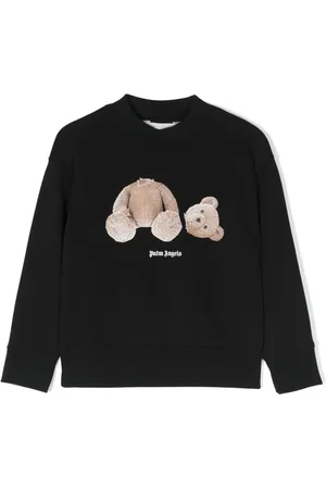 Palm Angels Bear-print cotton sweatshirt