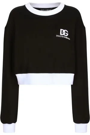 Dolce & Gabbana Logo-print cotton-blend sweatshirt