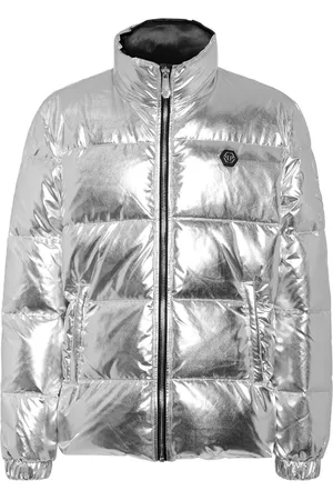 Plus Size Men's Metallic Puffer Jacket Winter Lightweight - Temu