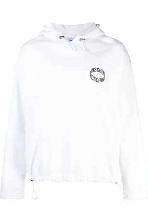 Moschino Logo-appliqu?? organic cotton sweatshirt