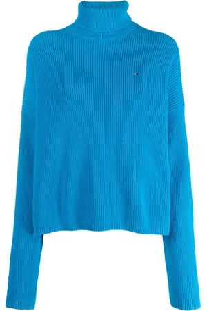 Tommy Hilfiger Roll-neck cotton jumper
