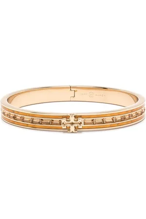 Tory Burch Kira logo-plaque bracelet