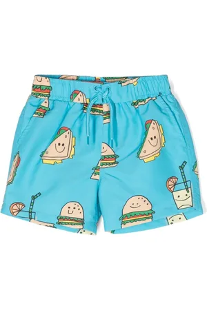 Stella McCartney Graphic-print swim shorts