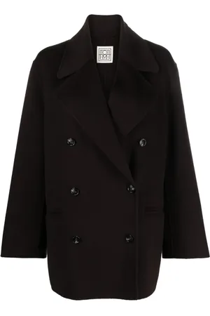 Totême Double-breasted wool coat