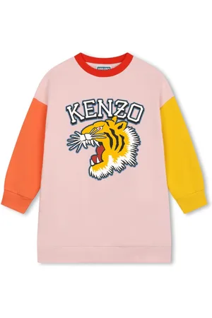 Kenzo Logo-print cotton dress