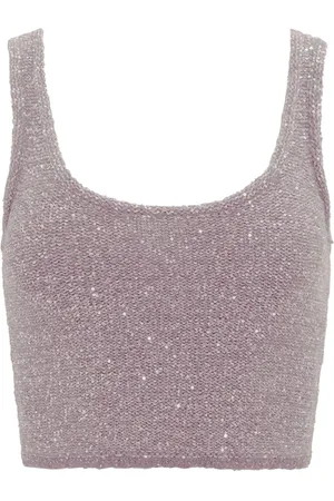 Glitter hot sale tops online