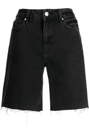 Paige Sammy high-rise denim shorts