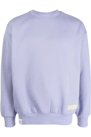 Izzue Slogan-debossed crew-neck sweatshirt