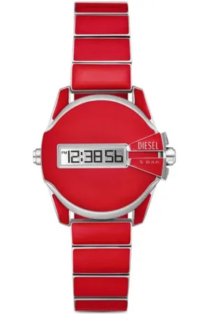 The latest collection of red watches for men | FASHIOLA INDIA