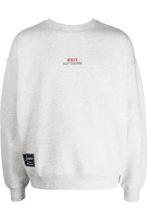 Izzue Patch-detail fleece sweatshirt