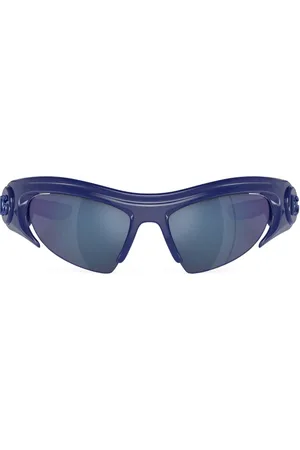 Dolce & Gabbana Shield-frame tinted sunglasses