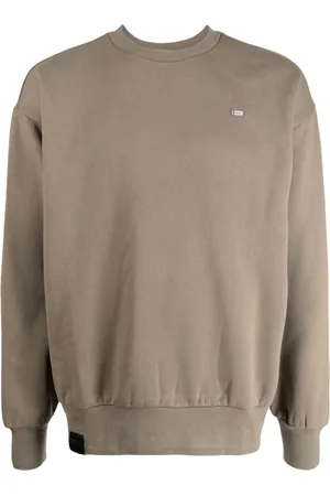 Izzue Logo-print crew-neck sweatshirt