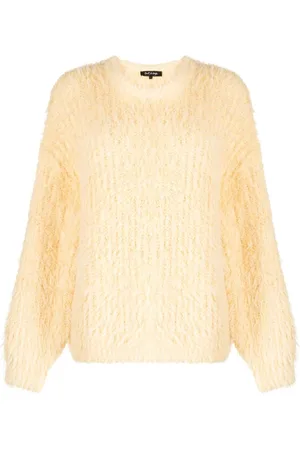 tout a coup Brushed-effect ribbed-knit jumper