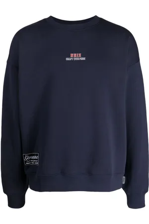 Izzue Patch-detail fleece sweatshirt