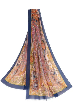 Etro Paisley-print silk scarf