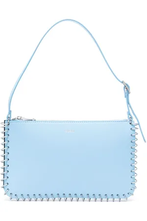 COPERNI Spiral leather clutch bag