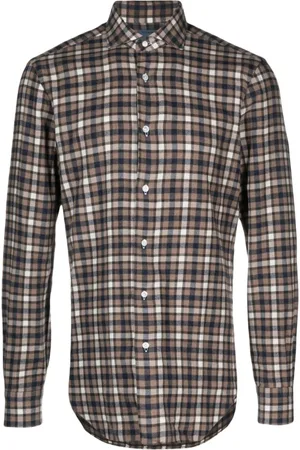 Checked Quilted Flannel Shirt