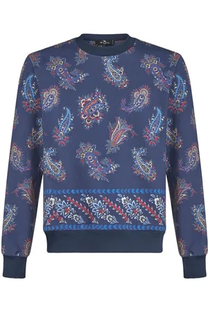 Etro Paisley-print cotton sweatshirt