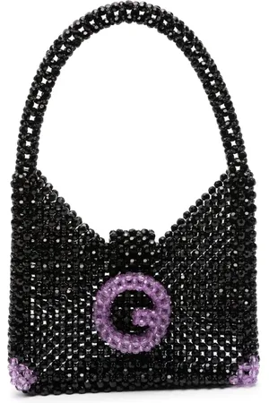 GERMANIER Bead-embellished shoulder bag
