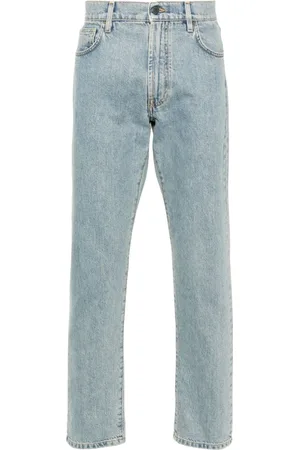 Moschino Logo-appliqu?? straight-leg jeans