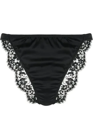 Dolce & Gabbana Floral-lace panelled briefs