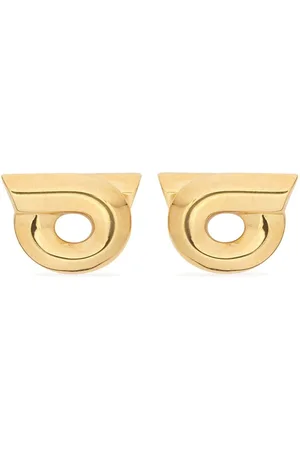 Salvatore Ferragamo Gancini stud earrings