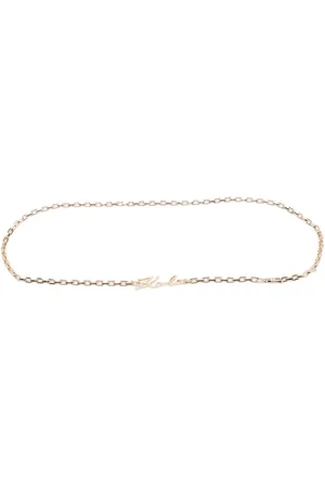 Karl Lagerfeld K/Signature chain-link belt