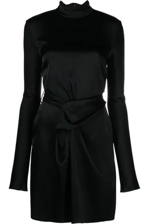 Nanushka Charon twisted satin dress
